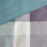 Darrahopens Home & Garden > Bedding Ardor 250TC Costa Check Cotton Sateen Quilt Cover Set Queen