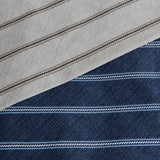 Darrahopens Home & Garden > Bedding Ardor 250TC Oliver Stripes Cotton Sateen Quilt Cover Set King