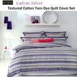 Darrahopens Home & Garden > Bedding Ardor Calvin Quilt Cover Set - King