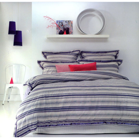 Darrahopens Home & Garden > Bedding Ardor Calvin Quilt Cover Set - King