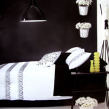 Darrahopens Home & Garden > Bedding Ardor Charlotte White Quilt Cover Set QUEEN
