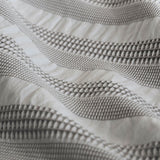 Darrahopens Home & Garden > Bedding Ardor Cove Charcoal Seersucker Waffle Quilt Cover Set Queen