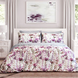 Darrahopens Home & Garden > Bedding Ardor Felicity Printed Floral Quilt Cover Set Queen