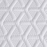 Darrahopens Home & Garden > Bedding Ardor Leonardo White Embossed Quilt Cover Set Double