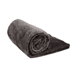 Darrahopens Home & Garden > Bedding Ardor Lucia Luxury Push Throw Charcoal