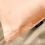 Darrahopens Home & Garden > Bedding Ardor Mulberry Silk Standard Pillowcase Peach Spritz