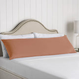Darrahopens Home & Garden > Bedding Artex 100% Cotton Body Pillowcase Ash Coral