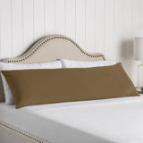 Darrahopens Home & Garden > Bedding Artex 100% Cotton Body Pillowcase Brown