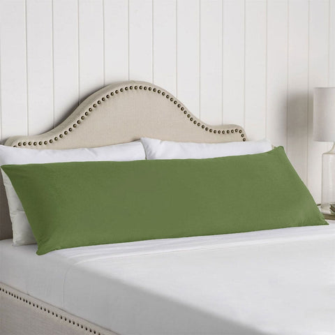 Darrahopens Home & Garden > Bedding Artex 100% Cotton Body Pillowcase Dark Green