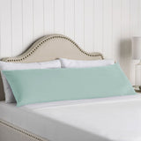 Darrahopens Home & Garden > Bedding Artex 100% Cotton Body Pillowcase Ice Blue