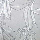 Darrahopens Home & Garden > Bedding Artex Silver Peony Floral Printed Microfiber Polyester Quilt Cover Set Queen