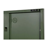 darrahopens Home & Garden > Bedding ArtissIn Double Storage Cabinet Shelf Organizer Bedroom Green
