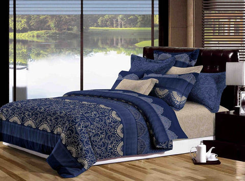 Darrahopens Home & Garden > Bedding Ascott Super King Size Duvet Doona Quilt Cover Set