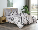 Darrahopens Home & Garden > Bedding Ashwin King Size Quilt Doona Duvet Cover Set