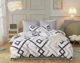 Darrahopens Home & Garden > Bedding Ashwin Super King Size Quilt Doona Duvet Cover Set