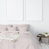 darrahopens Home & Garden > Bedding Balmain 1000 Thread Count Hotel Grade Bamboo Cotton Quilt Cover Pillowcases Set - King - Blush