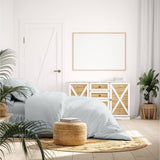 darrahopens Home & Garden > Bedding Balmain 1000 Thread Count Hotel Grade Bamboo Cotton Quilt Cover Pillowcases Set - King - Cool Grey