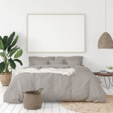 darrahopens Home & Garden > Bedding Balmain 1000 Thread Count Hotel Grade Bamboo Cotton Quilt Cover Pillowcases Set - King - Dove