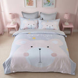 Darrahopens Home & Garden > Bedding Bear Kids Quilt Cover Set - Single Size