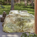 Darrahopens Home & Garden > Bedding Bedding House Arcadia Green Cotton Sateen Quilt Cover Set Queen