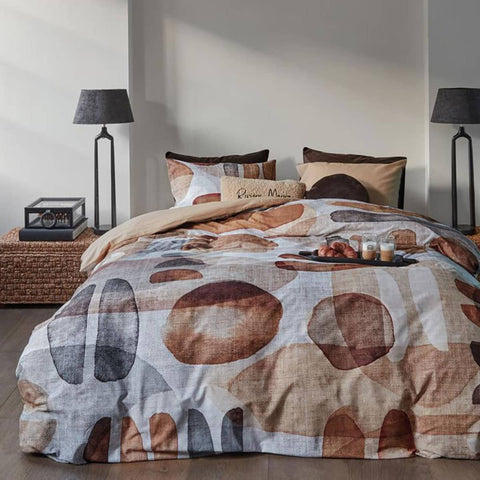 Darrahopens Home & Garden > Bedding Bedding House Broc Natural Cotton Quilt Cover Set King