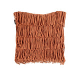 Darrahopens Home & Garden > Bedding Bedding House Flapper Applique Filled Square Cushion - Terra