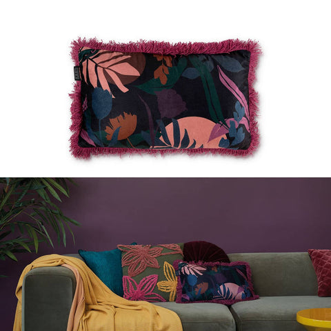 Darrahopens Home & Garden > Bedding Bedding House Fleura Multi Filled Oblong Cushion
