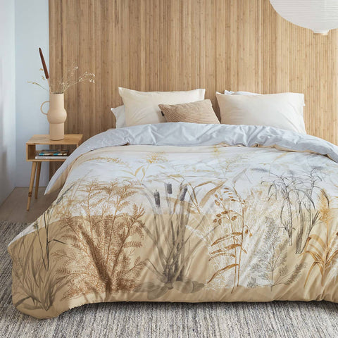 Darrahopens Home & Garden > Bedding Bedding House Florine Sand Cotton Quilt Cover Set King