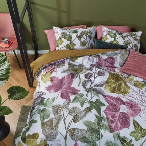 Darrahopens Home & Garden > Bedding Bedding House Ivy Multi Cotton Quilt Cover Set King