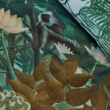 Darrahopens Home & Garden > Bedding Bedding House Madagascar Green Cotton Quilt Cover Set Queen