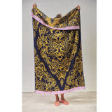 Darrahopens Home & Garden > Bedding Bedding House Mahana Multi Cotton Velour Beach Towel