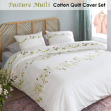 Darrahopens Home & Garden > Bedding Bedding House Pasture Multi Cotton Quilt Cover Set Queen