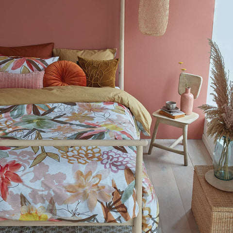 Darrahopens Home & Garden > Bedding Bedding House Scarlett Multi Cotton Quilt Cover Set King