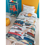 Darrahopens Home & Garden > Bedding Bedding House Seaport Multi Cotton Quilt Cover Set Single