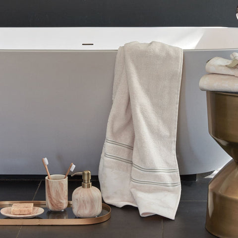 Darrahopens Home & Garden > Bedding Bedding House Van Gogh Fleurir Off White Bath Towel