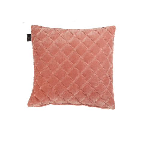 Darrahopens Home & Garden > Bedding Bedding House Vercors Luxury Cotton Velvet Filled Square Cushion - Pink