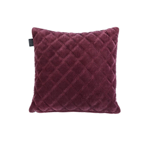 Darrahopens Home & Garden > Bedding Bedding House Vercors Luxury Cotton Velvet Filled Square Cushion - Purple