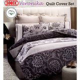 Darrahopens Home & Garden > Bedding Belmondo 300TC Veronika Quilt Cover Set QUEEN
