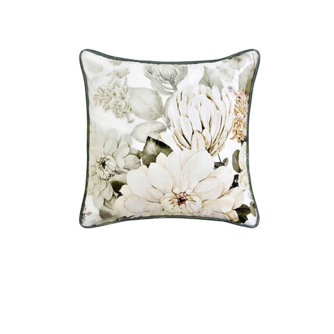 Darrahopens Home & Garden > Bedding Bianca Giselle Square White Velvet Cushion