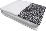 Darrahopens Home & Garden > Bedding Big Sleep Leopard Sheet Set White DOUBLE