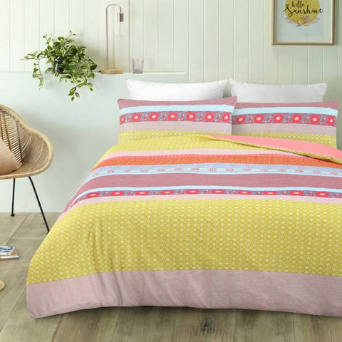 Darrahopens Home & Garden > Bedding Big Sleep Malta Printed Quilt Cover Set King