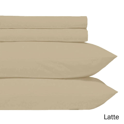 Darrahopens Home & Garden > Bedding Big Sleep Microfiber Sheet Set Latte Single