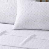 Darrahopens Home & Garden > Bedding Big Sleep Polka Printed Microfibre Sheet Set Queen