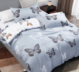 Darrahopens Home & Garden > Bedding Butterfly Super King Size Quilt/Doona/Duvet Cover Set
