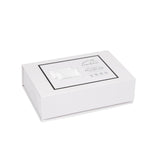 darrahopens Home & Garden > Bedding Casa Decor Luxury Satin Pillowcase Twin Pack Size With Gift Box Luxury - White