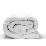 darrahopens Home & Garden > Bedding Casa Decor Silk Touch Quilt 360GSM All Seasons Antibacterial Hypoallergenic - Single - White