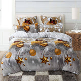 Darrahopens Home & Garden > Bedding Christmas Gift Super King Size Quilt/Doona/Duvet Cover Set