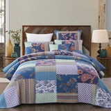 Darrahopens Home & Garden > Bedding Classic Quilts Sapphire Super King Coverlet Set