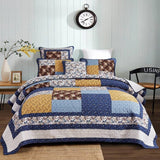 Darrahopens Home & Garden > Bedding Classic Quilts Sycamore Super King Coverlet Set