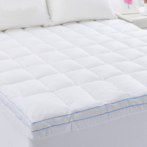 Darrahopens Home & Garden > Bedding Cloudland 750GSM Memory Resistant Microball Fill Mattress Topper Super King